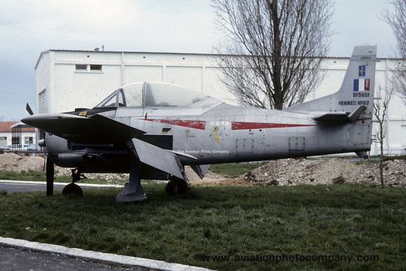 French Air Force North American T-28 Fennec 51-3601 (1977)