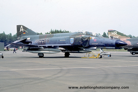 German Air Force JBG35 McDonnell F-4F Phantom 38+58 (1978)