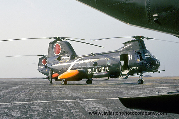JGSDF Kawasaki-Vertol 107-II-4 51727 (1977)