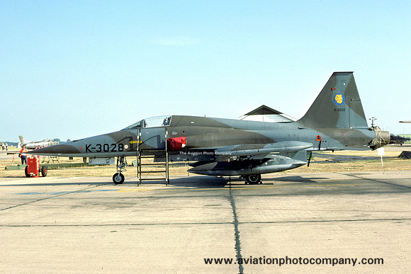 Dutch Air Force 315 Squadron Canadair NF-5A Freedom Fighter K-3028 (1974)