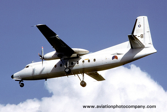Dutch Air Force 334 Squadron Fokker F-27M C-8 (1993)