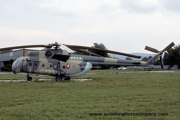 Slovak Air Force 2 ZDLP Mil Mi-8T 2032 (1993)
