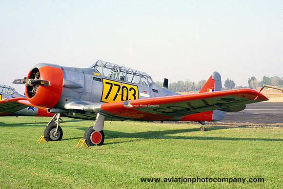 South African Air Force North American T-6G Texan 7703 (1994)