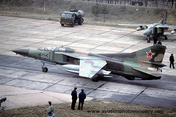 Russian Air Force 339 IBAP Mikoyan MiG-23UB 93 (1993)