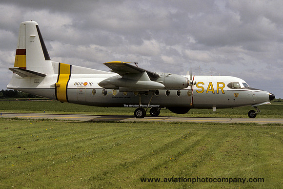 Spanish Air Force Esc 802 Fokker F-27-200MAR D.2-01/802-10