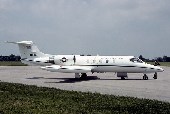 USAF 1401 MAS Learjet C-21A 84-0065 (1991)