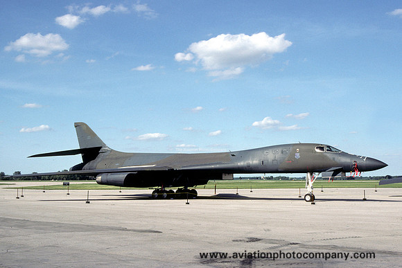 USAF 28 BW Rockwell B-1B Lancer 85-0075 (1991)