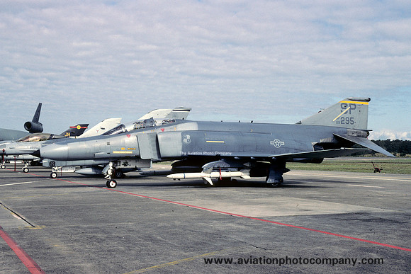 USAF 52 TFW 81 TFS McDonnell F-4G Phantom 69-7295/SP at Mont de Marsan (1991)
