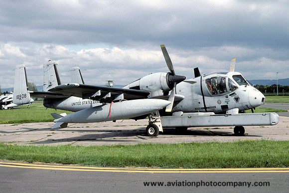 US Army 2 MIB Grumman OV-1D Mohawk 67-18908 (1991)