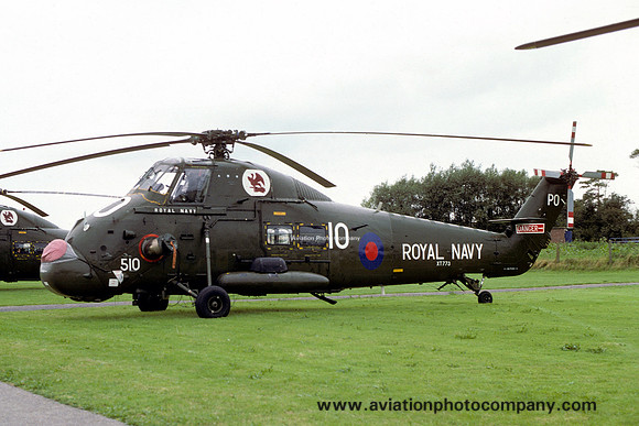 Royal Navy 772 Squadron Westland Wessex HU.5 XT773/PO510 (1977)