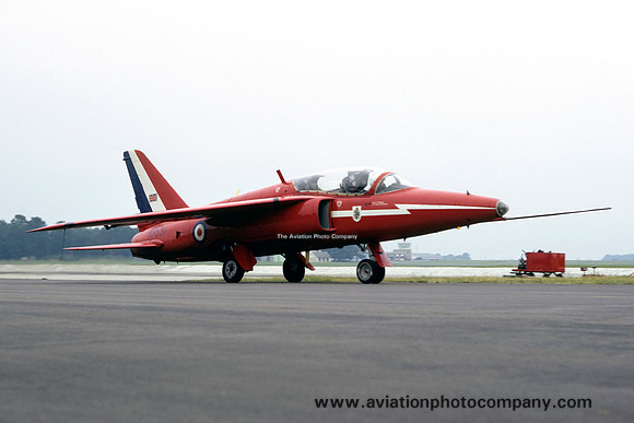 RAF Red Arrows Folland Gnat T.1 XP531 (1972)