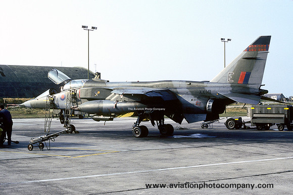 RAF 226 OCU Sepecat Jaguar T.2 XX141/E (1984)
