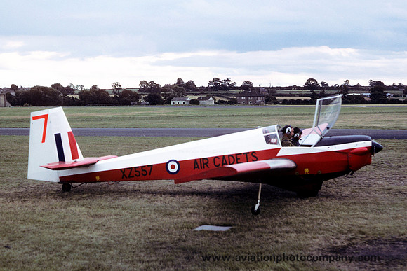 RAF Air Cadets 633 GS Slingsby Venture T.2 XZ557 (1984)