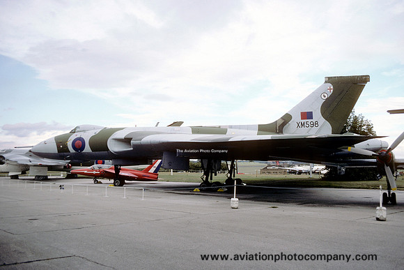 RAF Avro Vulcan B.2 XM598 at Cosford (1984)