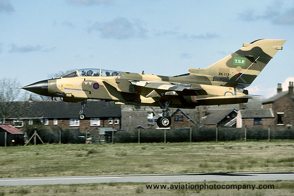 Saudi Air Force TSP Panavia Tornado IDS ZK113 at Warton (2006)