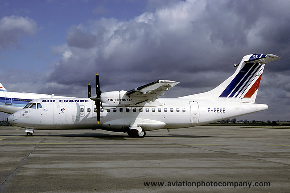 Air France/Air Littoral ATR-42-312 F-GEGE (1987)