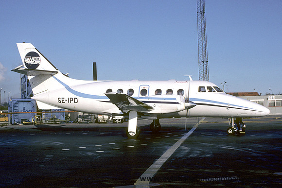 Swedair BAe Jetstream 31 SE-IPD (1986)