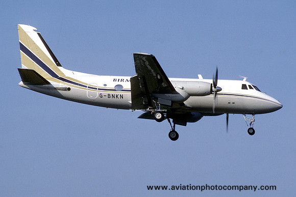 Birmingham Executive Airways Gulfstream I G-BNKN (1987)