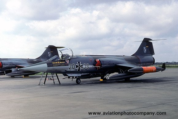 German Air Force JBG31 Lockheed F-104G Starfighter 20+39 (1979)