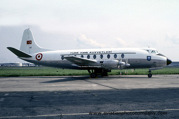 Turkish Air Force Vickers Viscount 431 (1977)