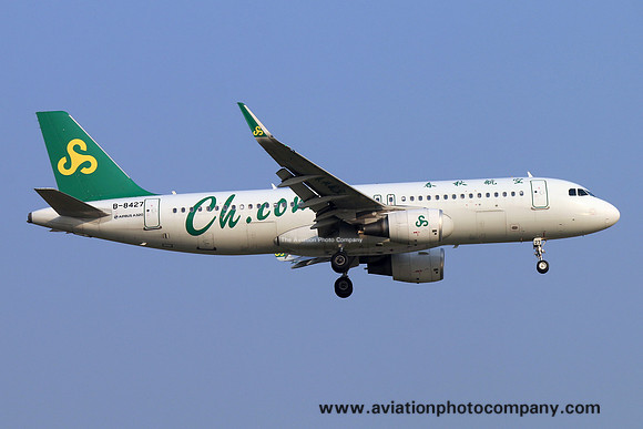 Spring Airlines Airbus A320-214 B-8427 (2018)