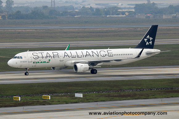 EVA Air Airbus A321-211 B-16208 (2018)