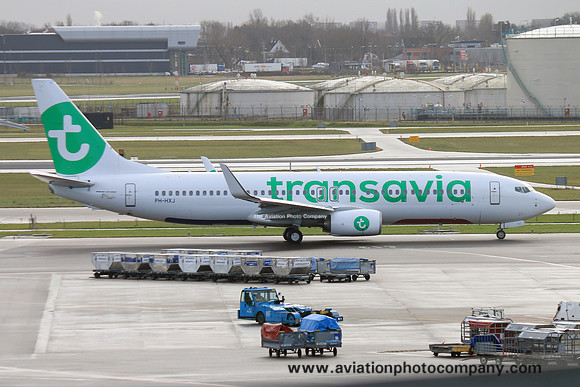 Transavia Boeing 737-800 PH-HXJ at Amsterdam Schiphol (2018)