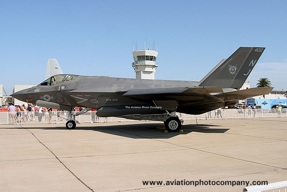 US Navy VFA-125 Lockheed F-35C Lightning 169032/NJ-402 at MCAS Miramar (2018)