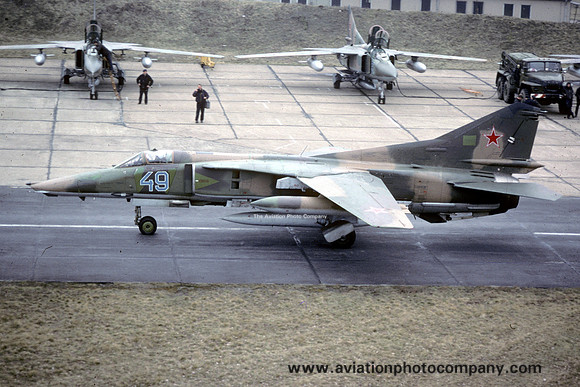 Russian Air Force 339 IBAP Mikoyan MiG-27M Flogger 49 (1993)