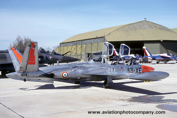 French Air Force SLVSV33 Fouga CM.170 Magister 424/33-XE (1994)