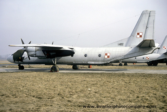 Polish Air Force 13 PLT Antonov An-26 1402 (1993)