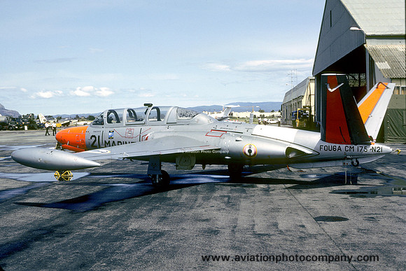 French Navy 59S Fouga CM.175 Zephyr 21 (1983)