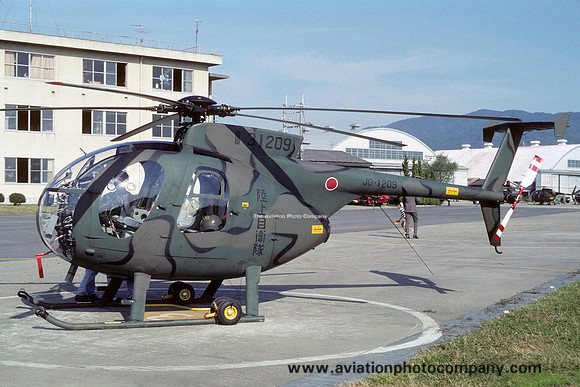 JGSDF Kawasaki-Hughes OH-6D 31209 (1989)