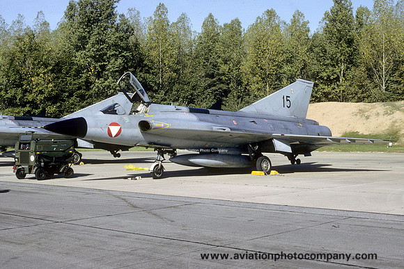 Austrian Air Force SAAB Draken J-35OE 15 (1993)