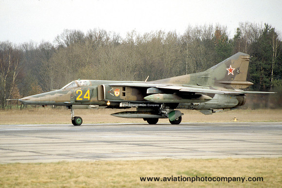 Russian Air Force 19 GIBAP Mikoyan MiG-27D 24 (1993)