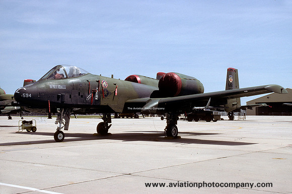 USAF 354 TFW 353 TFS Fairchild A-10A Thunderbolt 78-0594/MB (1991)