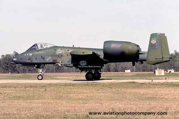 USAF 354 TFW 356 TFS Fairchild A-10A Thunderbolt 78-0589/MB (1991)