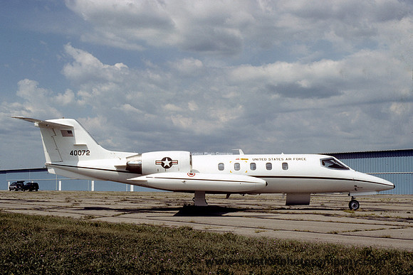 USAF 1401 MAS Learjet C-21A 84-0072 (1991)