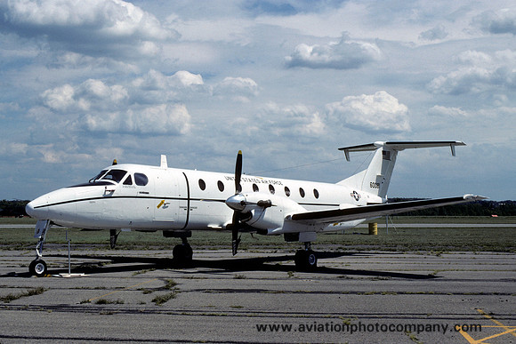 USAF New York ANG 139 TAS Beech C-12J 86-0081 (1991)