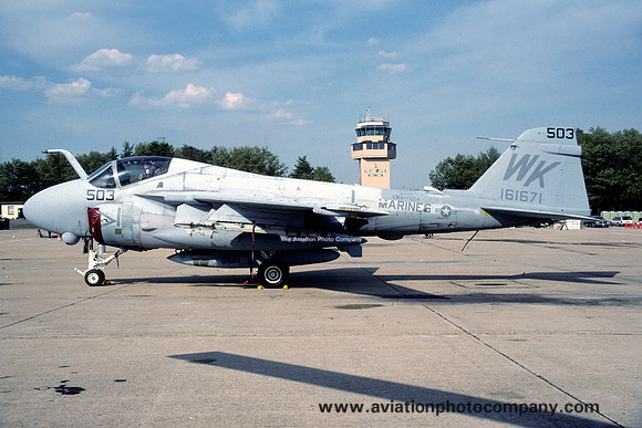 US Marines VMA(AW)-224 Grumman A-6E Intruder 161671/WK-503 (1988)