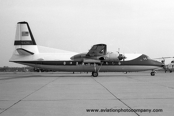 Union Carbide Fairchild F-27AF N42L (1977)