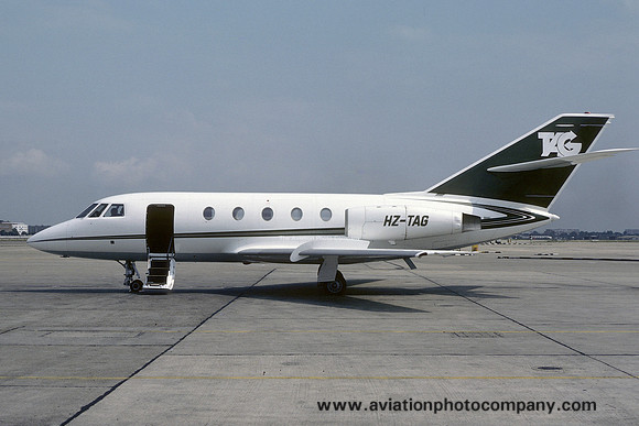TAG Aviation Dassault Falcon 20 HZ-TAG (1978)