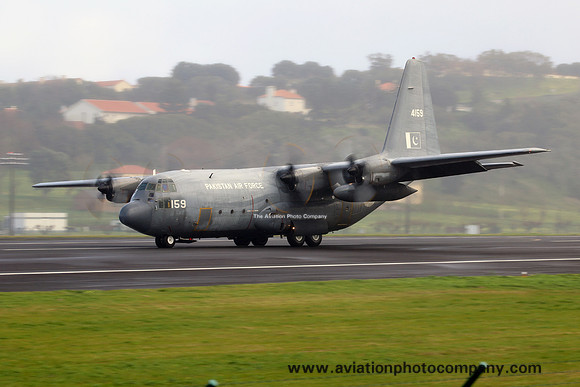 Pakistan Air Force Lockheed C-130E Hercules 4159 at Lajes (2024)