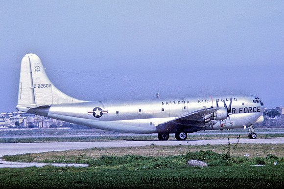 USAF Arizona ANG 197 ATS Boeing C-97G Stratofreighter 52-2602 (1972)