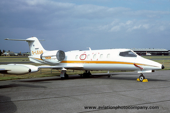 Northern Executive Aviation Learjet 35A G-LEAR (1984)