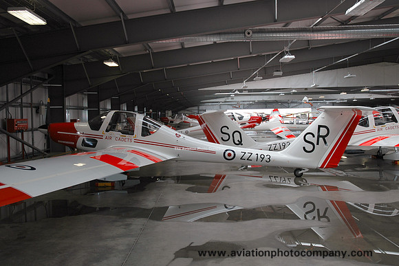 RAF Air Cadets Grob Vigilant TX.1 ZZ193/SR at RAF Syerston (2012)