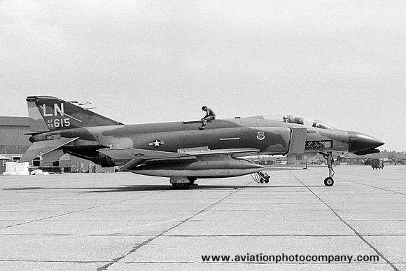 USAF 48 TFW McDonnell F-4D Phantom 65-0615/LN (1975)