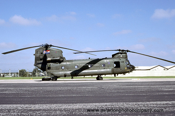 RAF 27 Squadron Vertol Chinook HC.2 ZA712/E (2006)