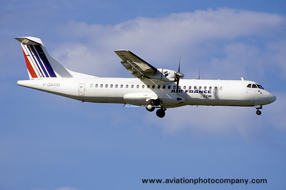 CCM Airlines/Air France ATR-72-202 F-GKPD (2002)