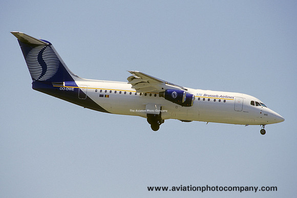 SN Brussels Airlines BAe 146 RJ-100 OO-DWE (2002)